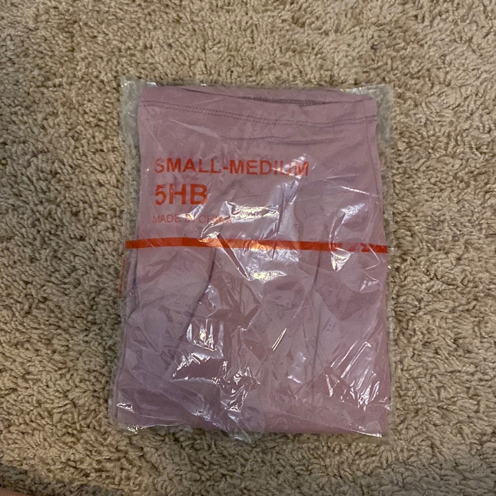 new unopened pink bike shorts